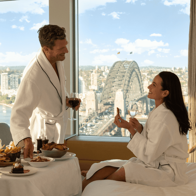 Shangri-La Waffle Bathrobe - Couple Set